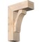 Ekena Millwork Legacy Block Smooth Bracket w/ Offset Brace, Douglas Fir, 7 1/2"W x 20"D x 28"H BKT0806X20X28LEC05SDF - alternate 1